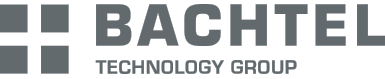 Das Logo der Bachtel Technology Group zeigt den Firmennamen in klaren, modernen Buchstaben auf einem neutralen Hintergrund.