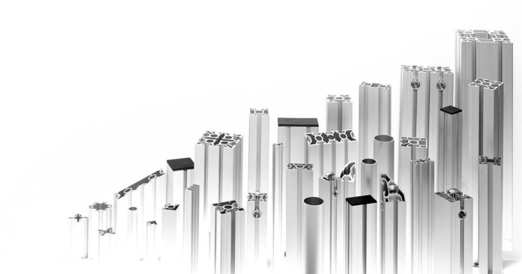 Aluminium Profil Systeme-Baukasten